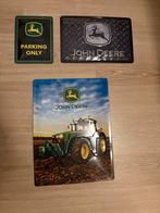 John Deere Reclame Borden - 3 Stuks, Verzenden, Gebruikt, Reclamebord