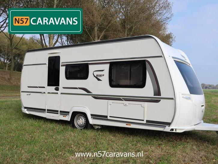 Fendt Bianco Activ 465 SGE / airco / Unico luifel / mover, Caravans en Kamperen, Caravans, Bedrijf, tot en met 4, 1250 - 1500 kg