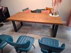 Eettafel, Huis en Inrichting, Tafels | Eettafels, Ophalen, Gebruikt, 100 tot 150 cm, Vijf personen of meer