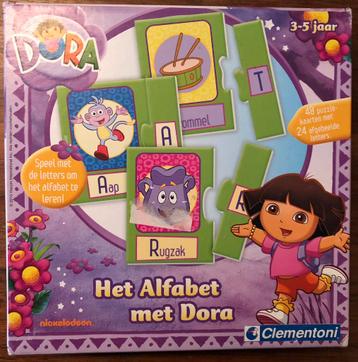 Alfabet met Dora - kaartjes als nieuw beschikbaar voor biedingen