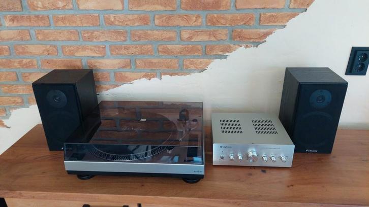 Platenspeler, versterker, boxen en LP's!, Audio, Tv en Foto, Platenspelers, Nieuw, Platenspeler, Overige merken, Ophalen
