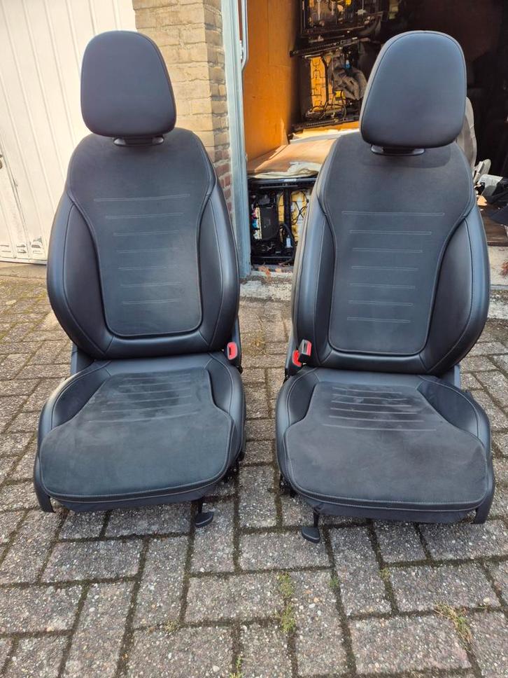 Mercedes C s206 zwart grijs leer alcantara interieur, Auto-onderdelen, Interieur en Bekleding, Ophalen