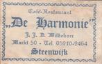 De Harmonie Markt Steenwijk - J Wildeboer, Ophalen of Verzenden