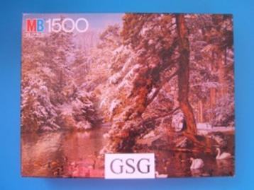 Winterscene 1500 st nr. 625 3371.13 beschikbaar voor biedingen
