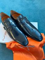 NIEUW Melik Shoes Smoking Lak Instapper leer EU 45 Blauw, Kleding | Heren, Schoenen, Nieuw, Gespschoenen, Melik shoes, Verzenden