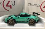 Norev 1:18 Porsche 911 GT3 RS 2022 GT turquoise nieuw, Hobby en Vrije tijd, Modelauto's | 1:18, Ophalen of Verzenden, Nieuw, Auto