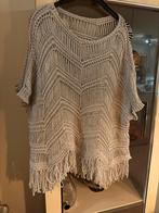 Gehaakte Top - Maat 50 grijs zilver, Kleding | Dames, Grote Maten, Made in Italy, Zo goed als nieuw, Grijs, Shirt of Top
