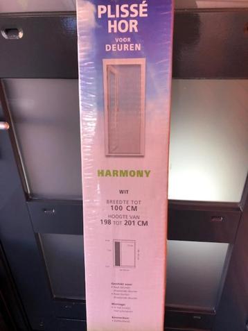 NIEUW Hamstra Hordeur Plissé wit 201 x 100 beschikbaar voor biedingen