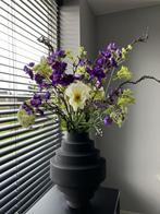 Zijden silk boeket met paars/witte tinten NIEUW!, Binnen, Info@flowersbymirjam.nl, Nieuw, Transformatorstraat 6a