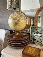 Wereldbol lamp Tecnoglobus Italy vintage, Ophalen of Verzenden, Gebruikt