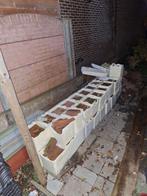 Steen strips roodbruin ca 38 boxen, Ophalen, Bakstenen