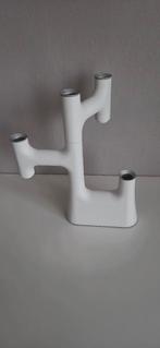 IKEA Modulaire Kandelaar Ehlèn Johansson Retro, Kunststof, Gebruikt, Wit, Ophalen of Verzenden