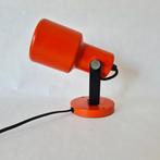 Vintage oranje spot, jaren 70 wand of plafondlamp, Zie omschrijving, Gebruikt, Verzenden, Zie omschrijving