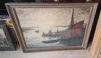 Mooi groot aquarel in lijst gesigneerdTheo Idserda1915-1922, Ophalen of Verzenden