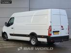 Renault Master 130PK Dubbellucht 3,5t Trekhaak L3H2 LED Navi, Stof, Gebruikt, Euro 6, 4 cilinders