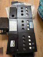 Oude meterkast / groepenkast onderdelen – compleet pakket, Doe-het-zelf en Verbouw, Elektra en Kabels, Ophalen, Gebruikt, Overige typen