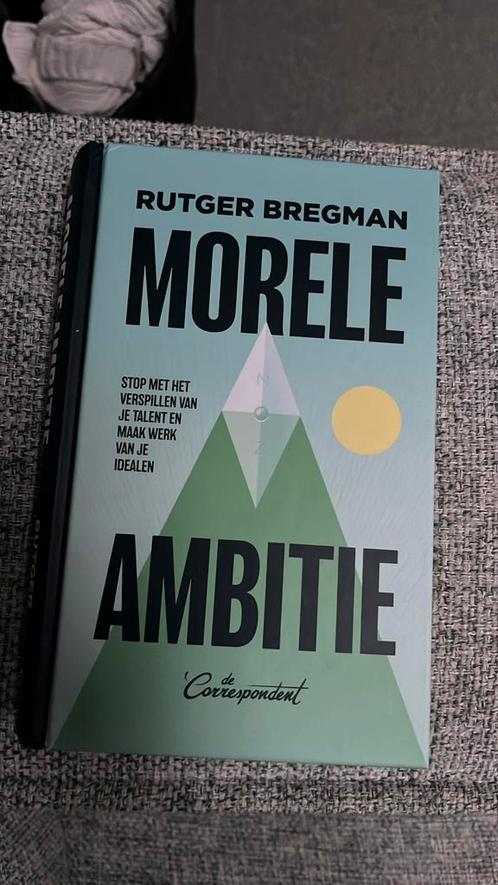 Rutger Bregman - Morele ambitie, Boeken, Overige Boeken, Zo goed als nieuw, Ophalen