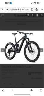 Giant Trance X Advanced E+ Elite1/ 25 km, Fietsen en Brommers, Ophalen of Verzenden, Zo goed als nieuw, 50 km per accu of meer