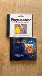 Walt Disney Sneeuwwitje en Alladin cd’s, Cd's en Dvd's, Cd's | Filmmuziek en Soundtracks, Ophalen of Verzenden