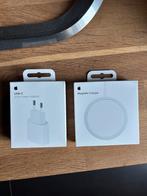 Apple Origineel Power Adapter 20w + MagSafe Usb-c draadloos, Ophalen of Verzenden, Nieuw, Apple iPhone