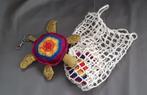 Handgemaakt markttasje / shopper schildpad, Sieraden, Tassen en Uiterlijk, Tassen | Schoudertassen, Ophalen of Verzenden, Nieuw