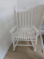 Witte Schommelstoel, Huis en Inrichting, Stoelen, Ophalen of Verzenden