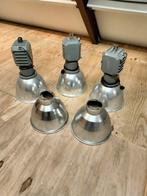 Vintage fabrieks lampen 3 stuks orginele, Ophalen of Verzenden, Zo goed als nieuw
