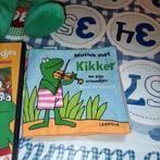 Kikker knuffel Max Velthuijs 37 cm  + dvd + stoffen boekje, Kinderen en Baby's, Speelgoed | Knuffels en Pluche, Ophalen of Verzenden