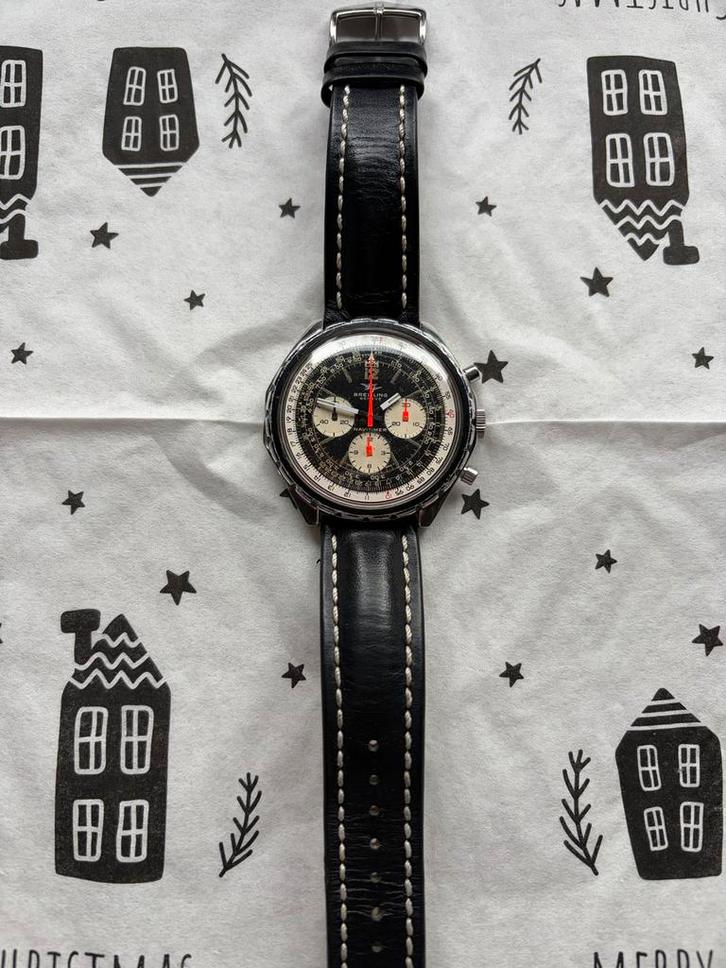 Originele Breitling Navitimer "Fried Egg"Chronograaf  !!, Sieraden, Tassen en Uiterlijk, Horloges | Heren, Gebruikt, Polshorloge