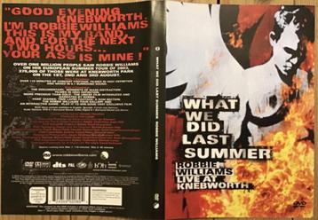 Robbie Williams - What We Did Last Summer Live At Knebworth  beschikbaar voor biedingen