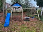 Wickey Speeltoestel met Schommel & Glijbaan, Kinderen en Baby's, Speelgoed | Buiten | Speeltoestellen, Ophalen, Gebruikt, Glijbaan