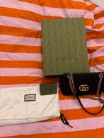 Gucci Marmont bag Medium, Ophalen of Verzenden, Zwart, Handtas