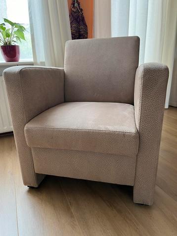 Goede fauteuil beige
