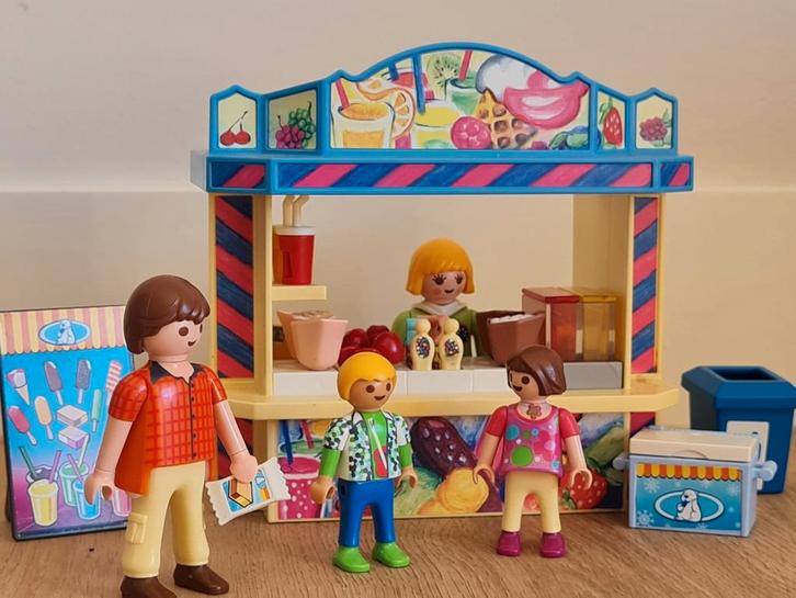 Playmobil set 5555 - Kermis snoepkraam, Kinderen en Baby's, Speelgoed | Playmobil, Gebruikt, Complete set, Ophalen
