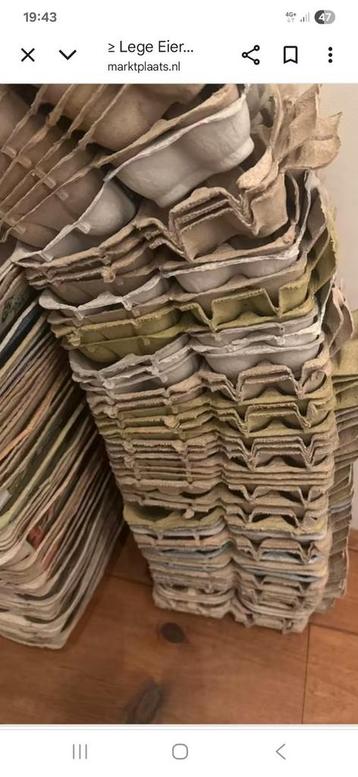 100 eierdoosjes 10 en 6 stuks alles voor 5 euro beschikbaar voor biedingen