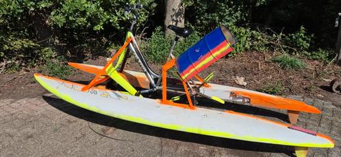 Super dikke waterfiets met versnellingen, surfplank, Watersport en Boten, Kano's, Zo goed als nieuw, Eén persoon, Ophalen