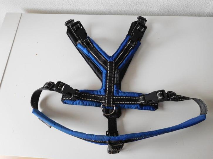 dogsen happy dog tuig  blauw, Dieren en Toebehoren, Honden-accessoires, Gebruikt, Ophalen of Verzenden
