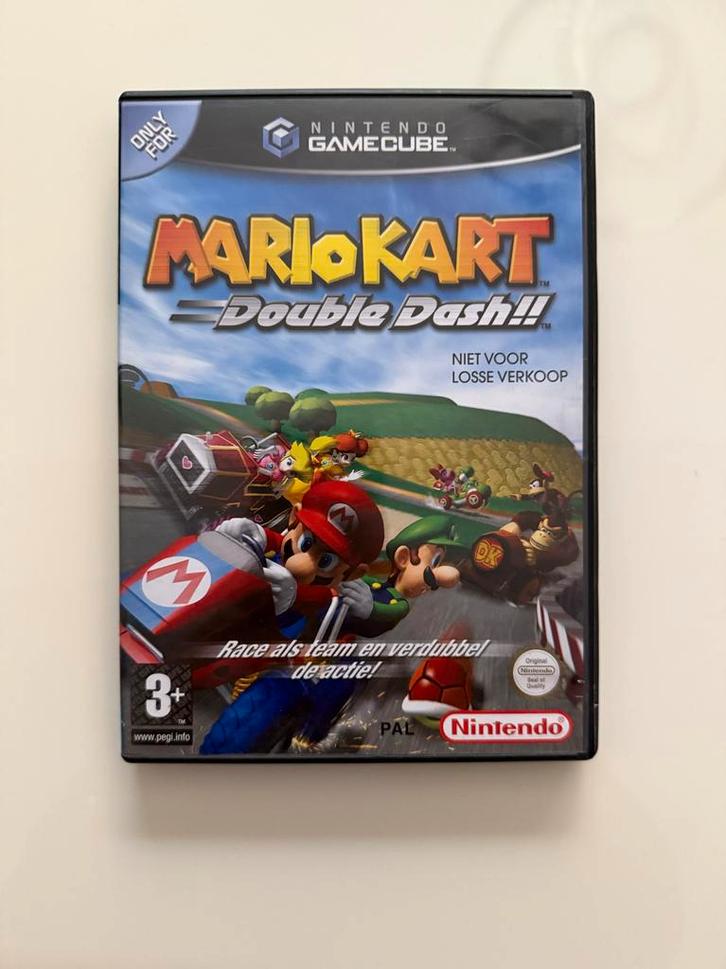 Mario Kart Double Dash - GameCube - Goede Staat!, Spelcomputers en Games, Games | Nintendo GameCube, Gebruikt, Racen en Vliegen