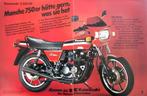 22 vintage reclames Kawasaki motorfiets 77-87 motor motoren, Ophalen of Verzenden, Gebruikt, Motoren
