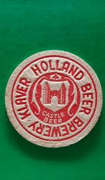 Oud viltje Beer Brewery Klaver Holland Castle Beer, Verzamelen, Biermerken, Viltje(s), Overige merken, Zo goed als nieuw, Verzenden