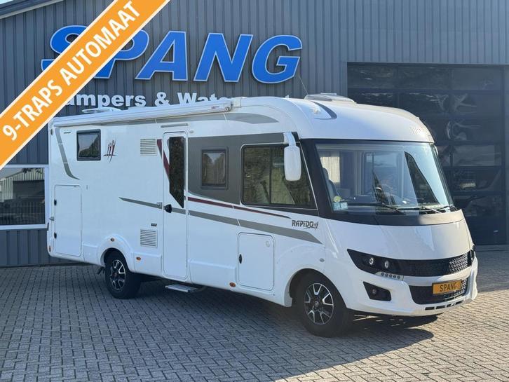 Rapido Ultimate Line 886F | automaat | Queensbed | Als nieuw, Caravans en Kamperen, Campers, Bedrijf, tot en met 4, Integraal