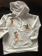 Mickey Mouse Sweater Disney Hoody maat Smal 38-40 WIT, Ophalen of Verzenden, Mickey Mouse, Zo goed als nieuw, Kleding of Textiel