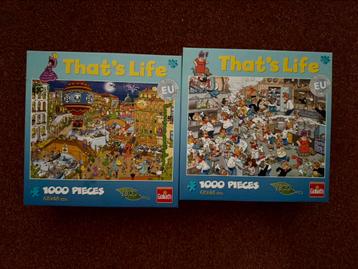 Thats life puzzels 1000 stukjes beschikbaar voor biedingen