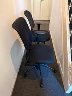 Doe en leuk bod! 4 Vitra Meda bureaustoelen - gebruikt, Huis en Inrichting, Ophalen, Zo goed als nieuw, Zwart