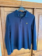 Lyle & Scott polo | maat M | donkerblauw, Ophalen, Zo goed als nieuw, Blauw