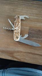 Duits hertshoorn zakmes Rostfrei, Ophalen of Verzenden, Landmacht, Duitsland, Mes of Dolk