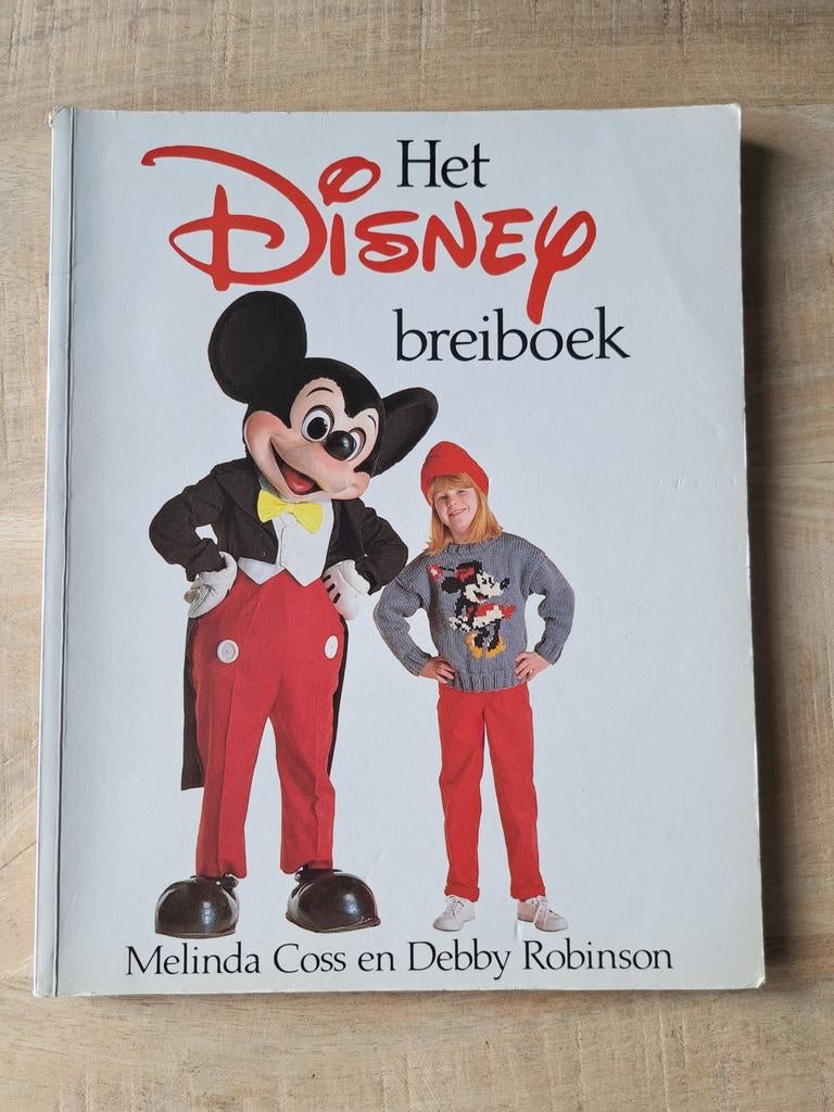 Disney breiboek met patronen, Hobby en Vrije tijd, Breien en Haken, Gebruikt, Disney, Ophalen of Verzenden, Breien