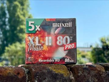 Maxell XL-II 80 Pro  MiniDisc 5-pack