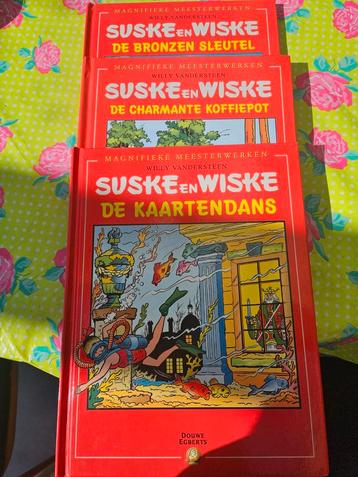 3x speciale uitgave van Suske en wiske. Douwe Egberts beschikbaar voor biedingen