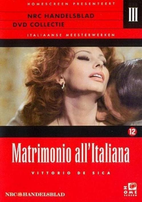 dvd Matrimonio All'Italiana [Sophia Loren], Cd's en Dvd's, Dvd's | Klassiekers, Drama, 1960 tot 1980, Vanaf 12 jaar, Ophalen of Verzenden